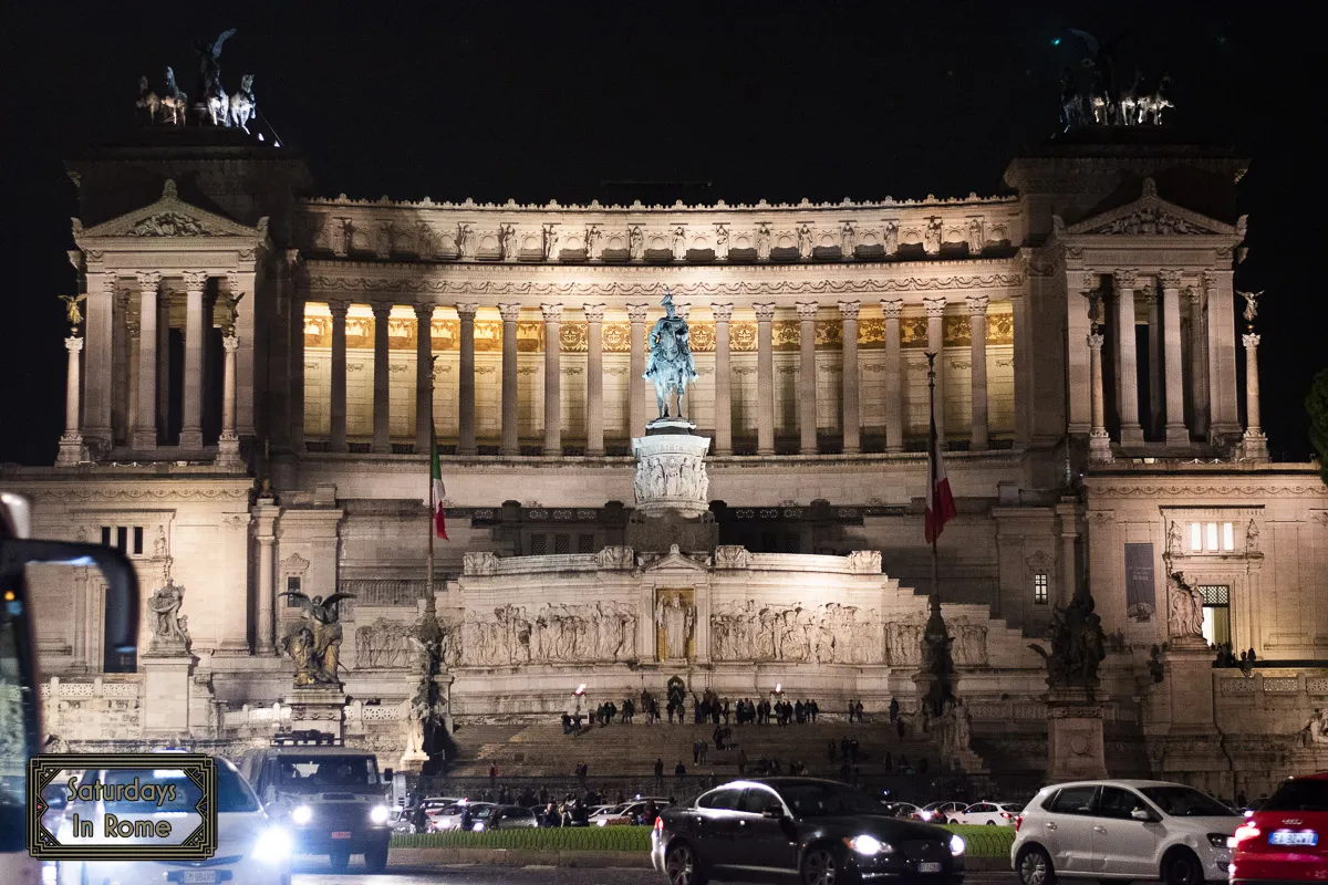 Altar of the Fatherland - Night