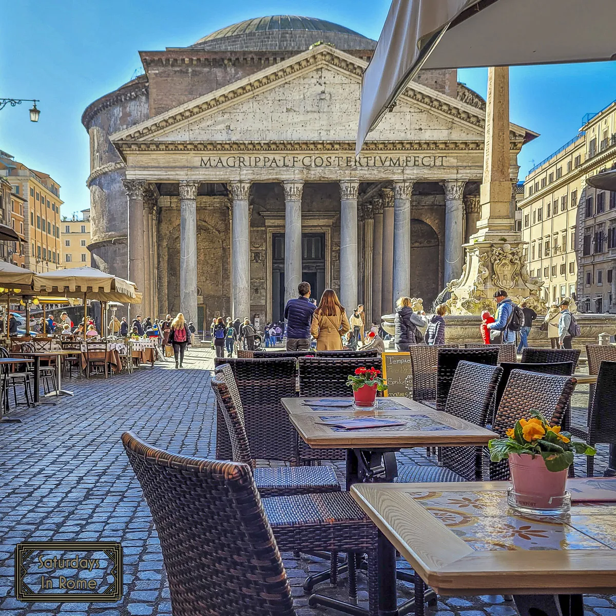 Districts of Rome - Dining Near The Pantheon