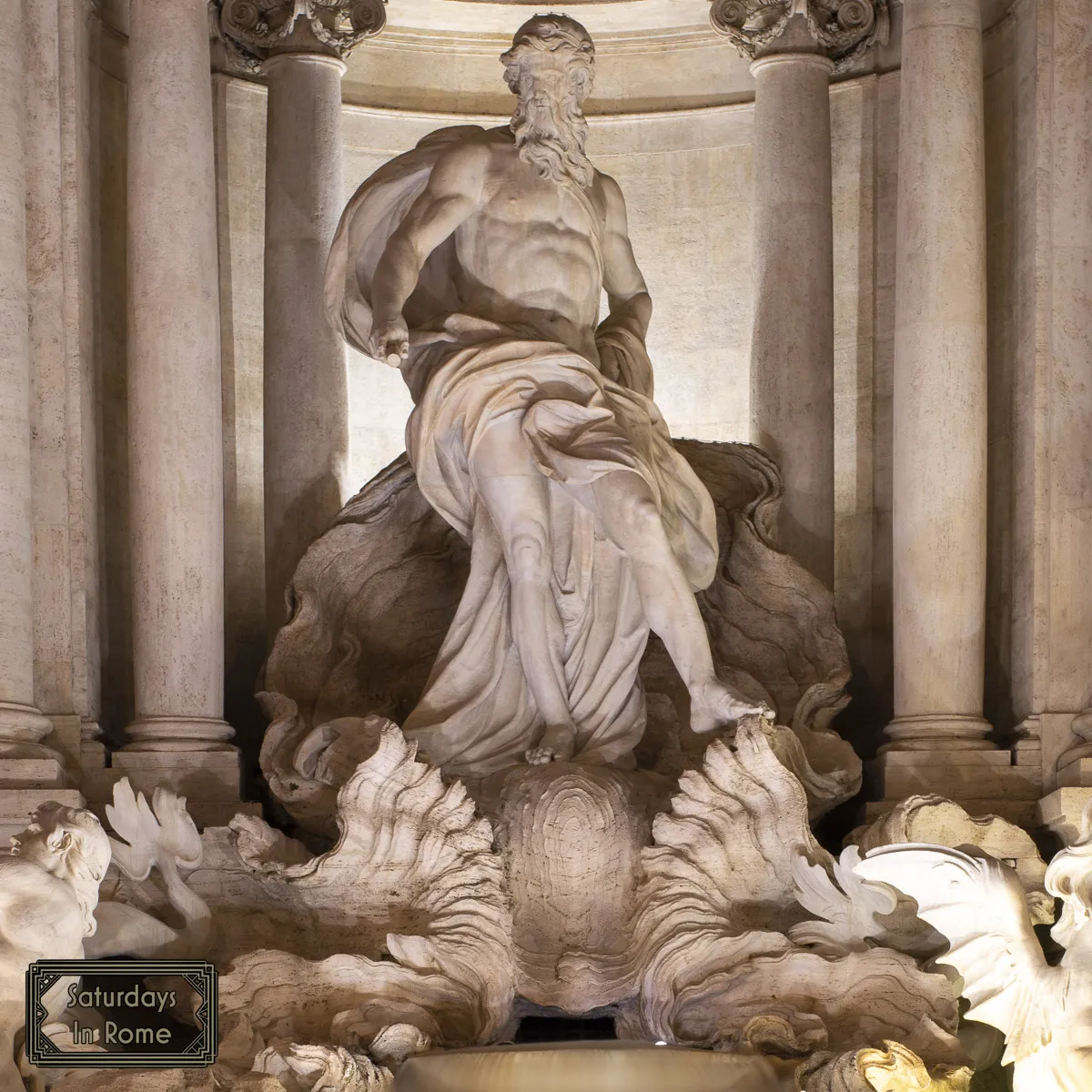 Famous Fountains In Rome - Trevi Fountain