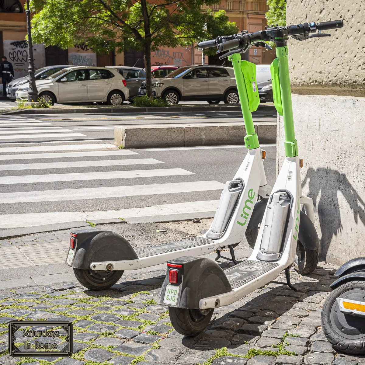 Rome scooter rental - Lime Scooters