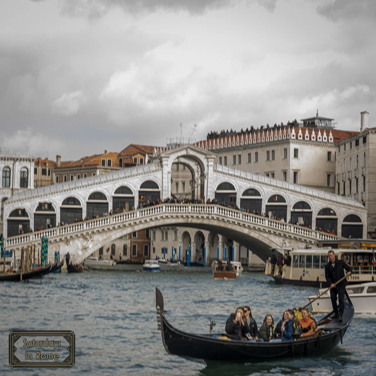 Gondola In The Grand Canal