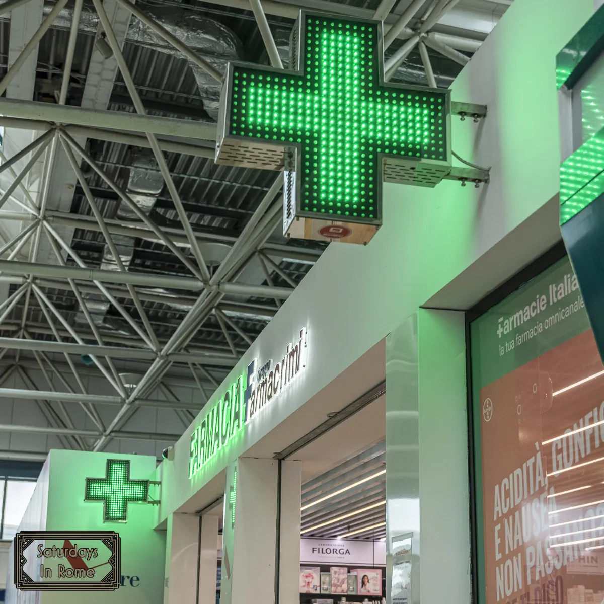 Pharmacies In Italy - In The Airport