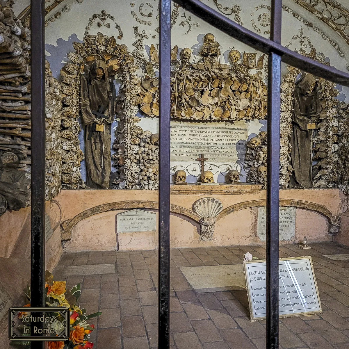 Bone Church In Rome Italy - Thigh Bones