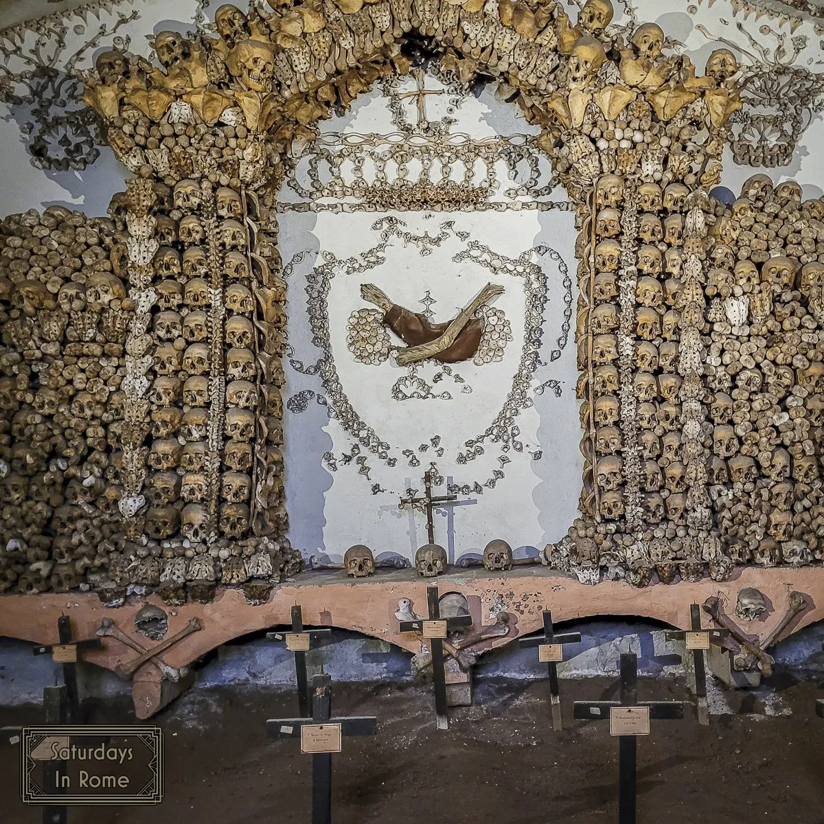 Bone Church In Rome Italy - The Skulls