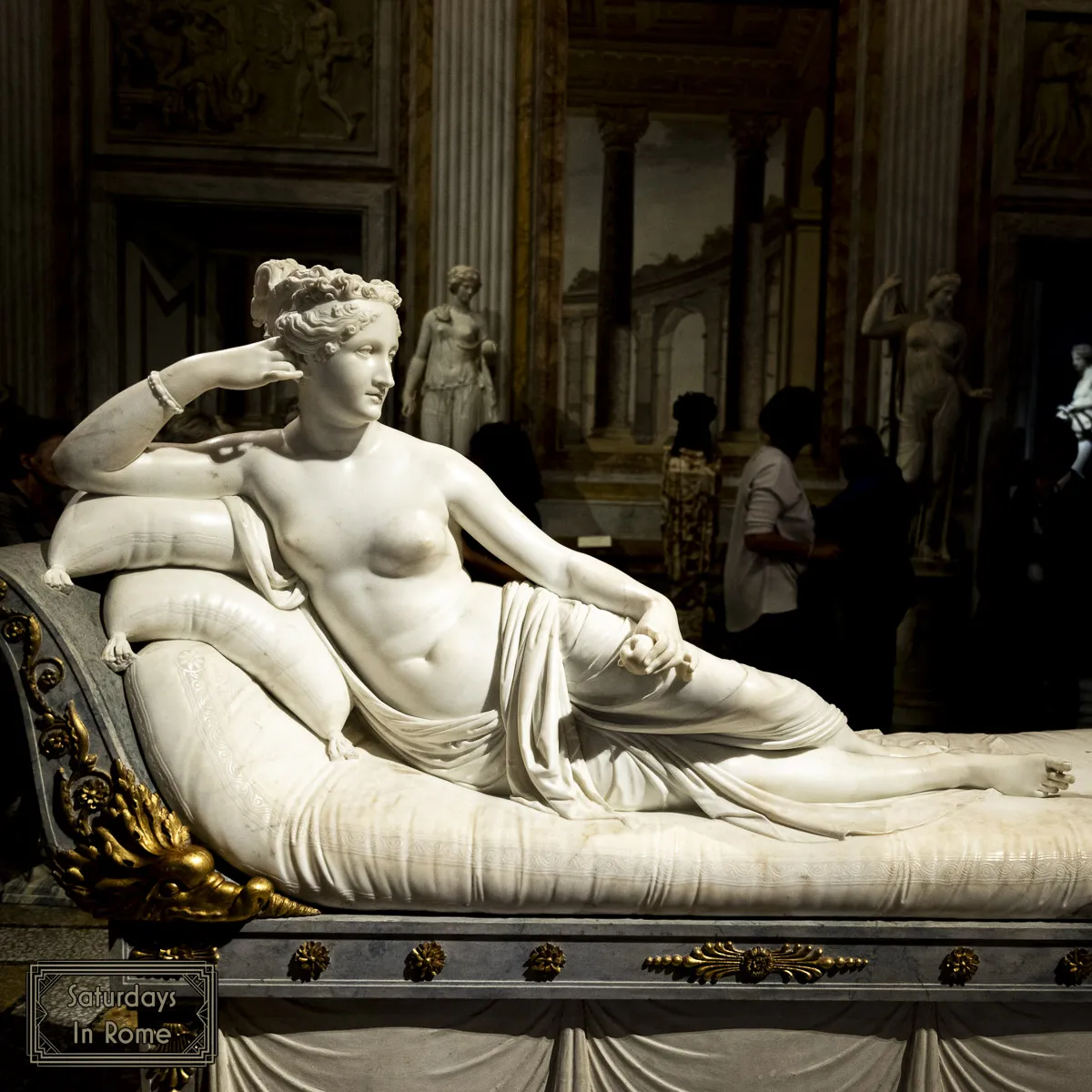 Canova’s “Pauline Borghese“