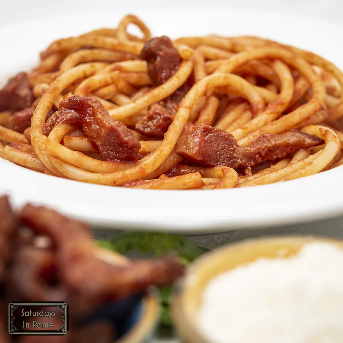 Bucatini all'Amatriciana - Ready For Cheese