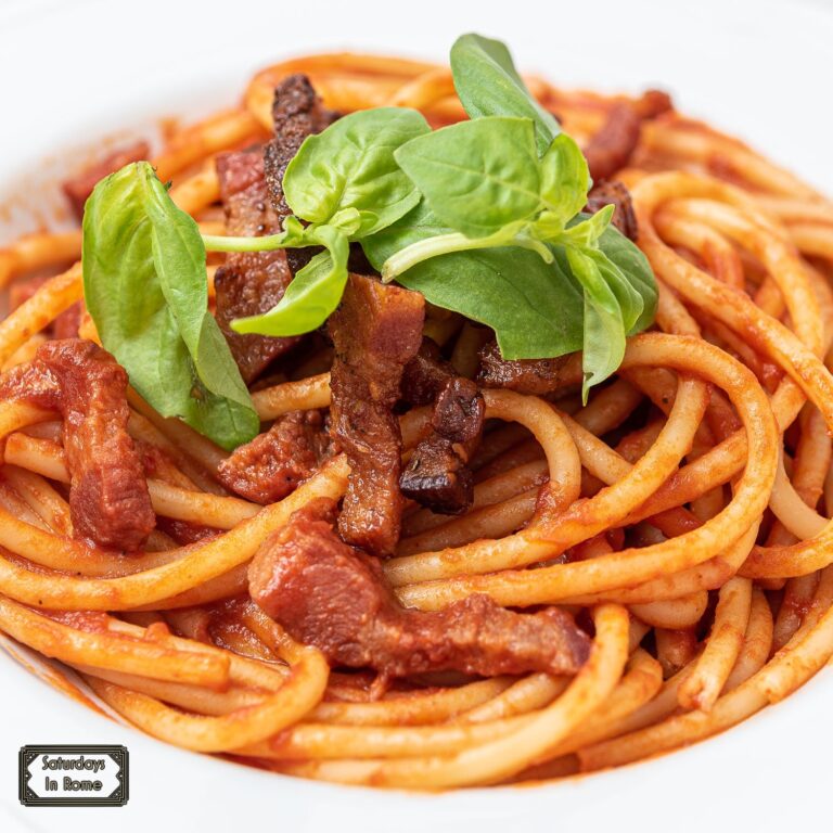 This Bucatini all’Amatriciana Recipe Is A Roman Classic