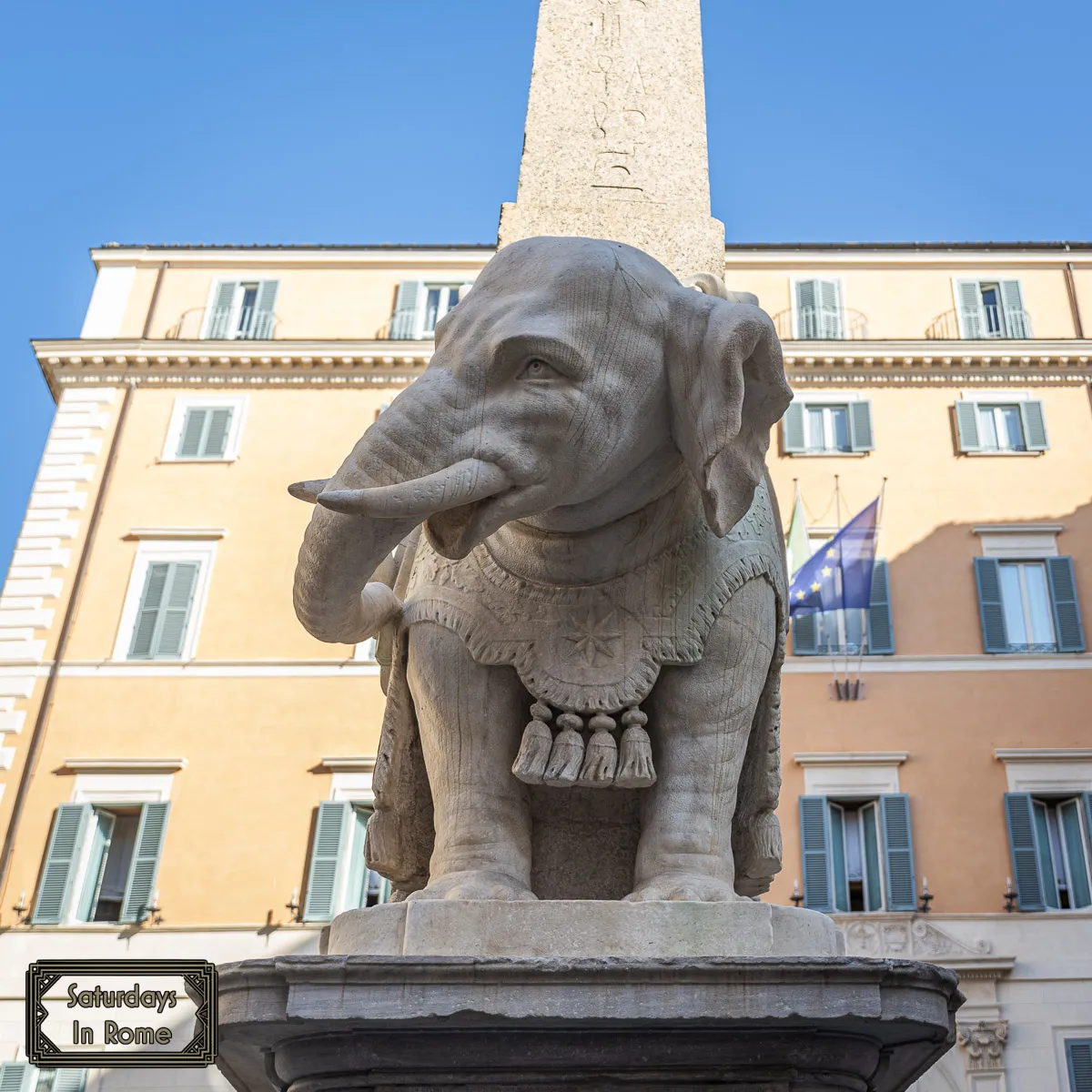 Egyptian Obelisks In Rome - Bernini's Elephant