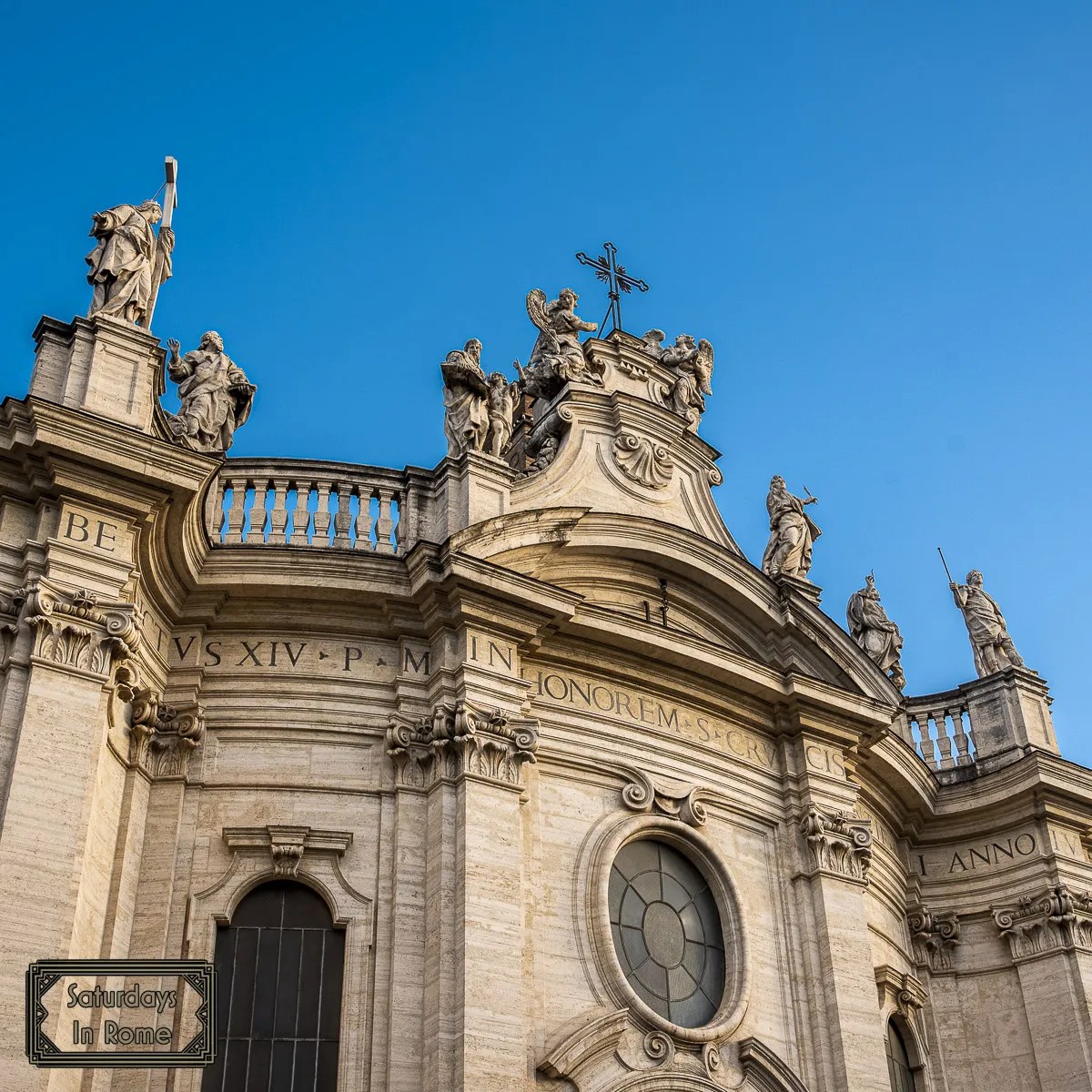 Basilica of The Holy Cross Rome - Exterior