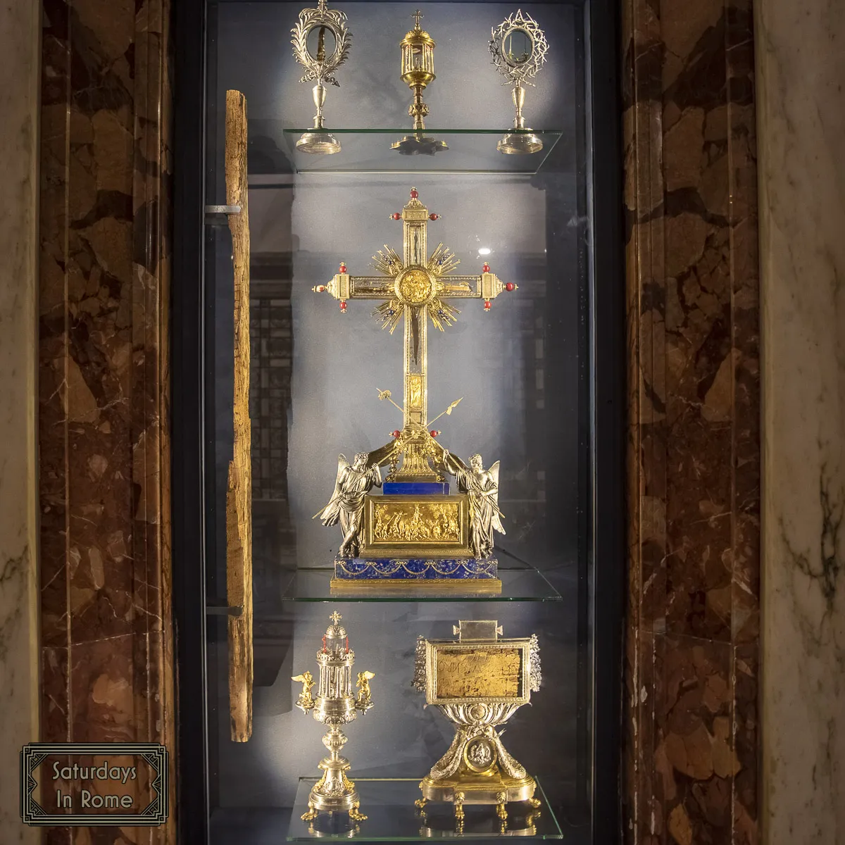 Basilica of the Holy Cross Rome - The Holy Relics