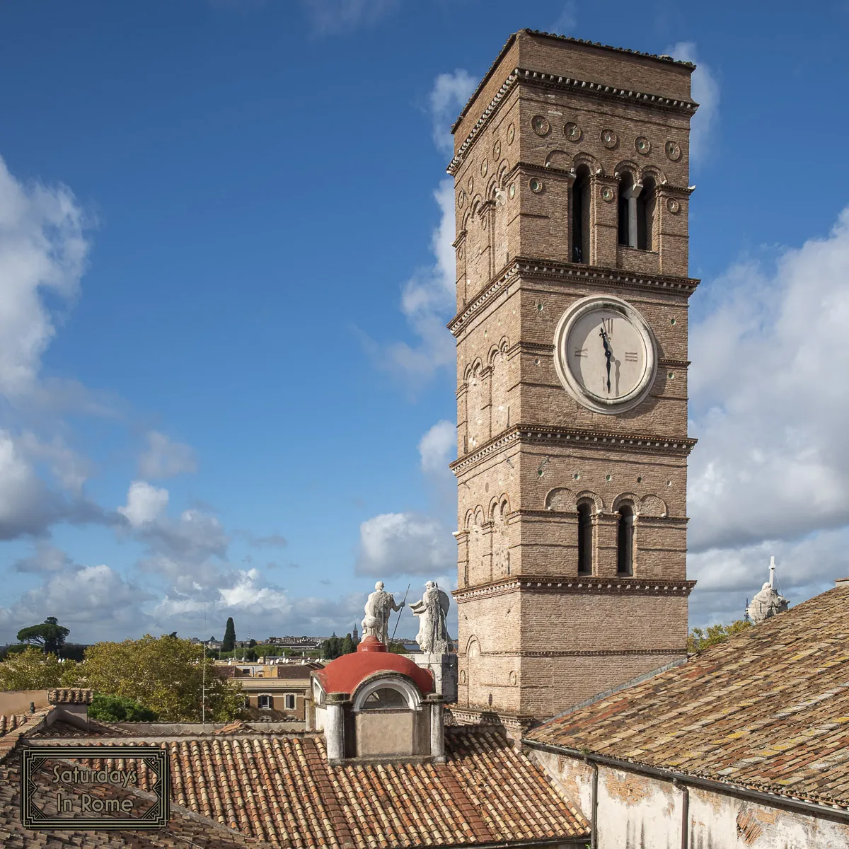 Basilica of the Holy Cross Rome - From The Roof