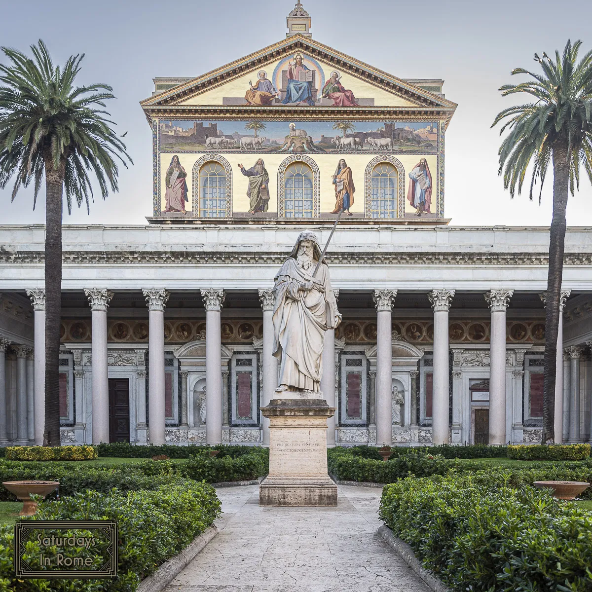 Seven Pilgrim Church In Rome - Outside The Walls