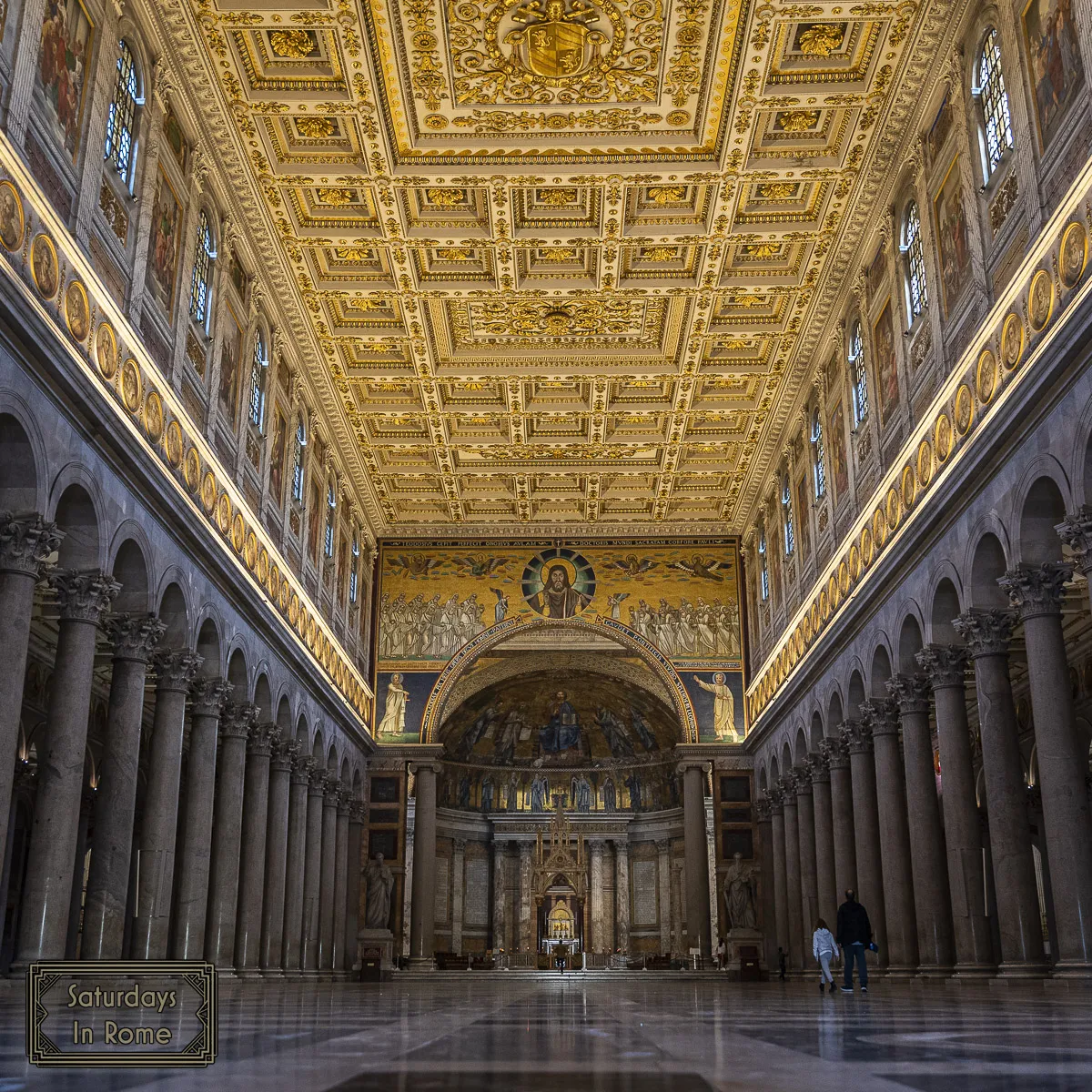 Seven Pilgrim Church In Rome - Mostly Empty