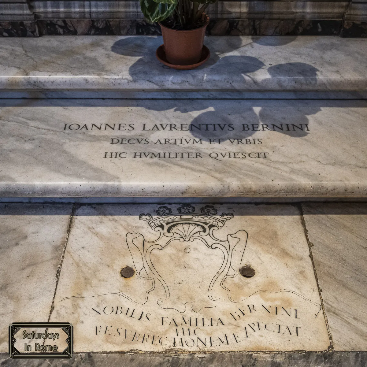 Seven Pilgrim Church In Rome - Bernini Burial