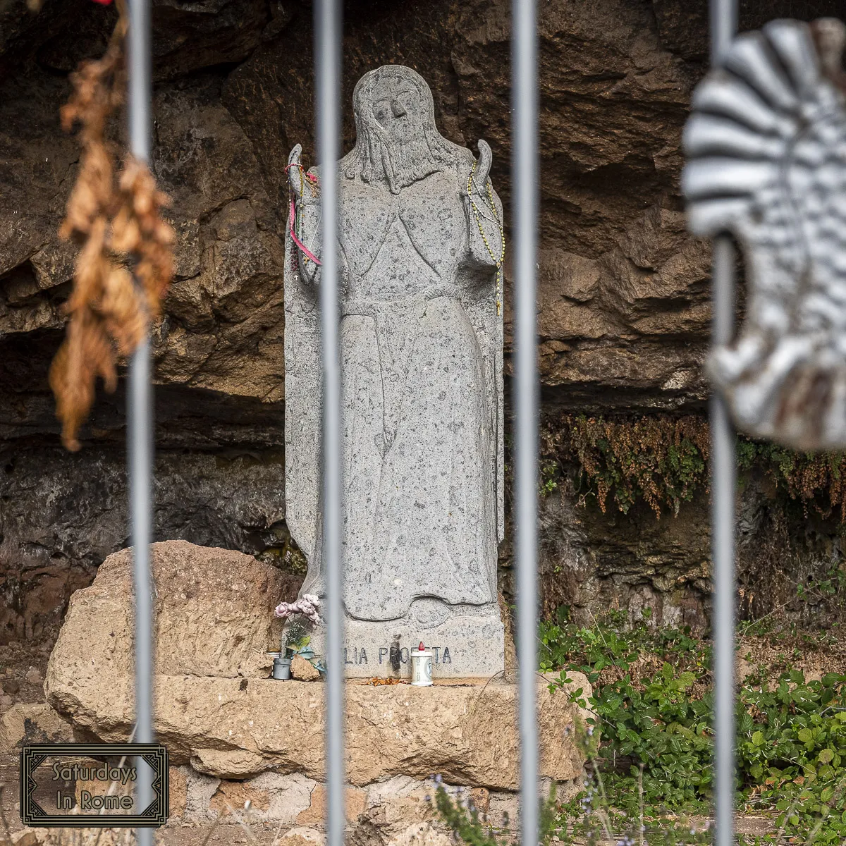 Seven Pilgrim Church In Rome - The Cave of Elijah