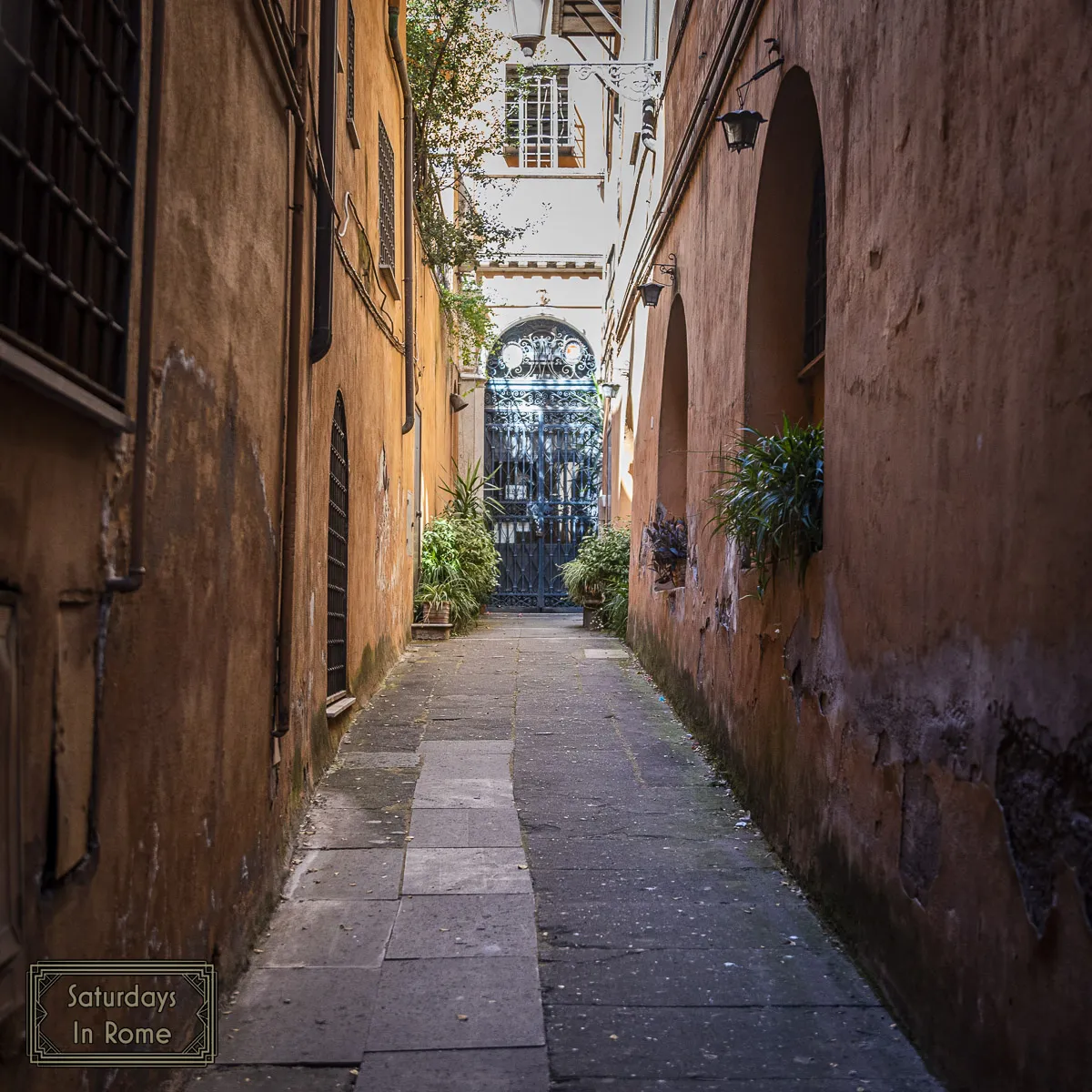 Narrow Passage To The Smallest Church