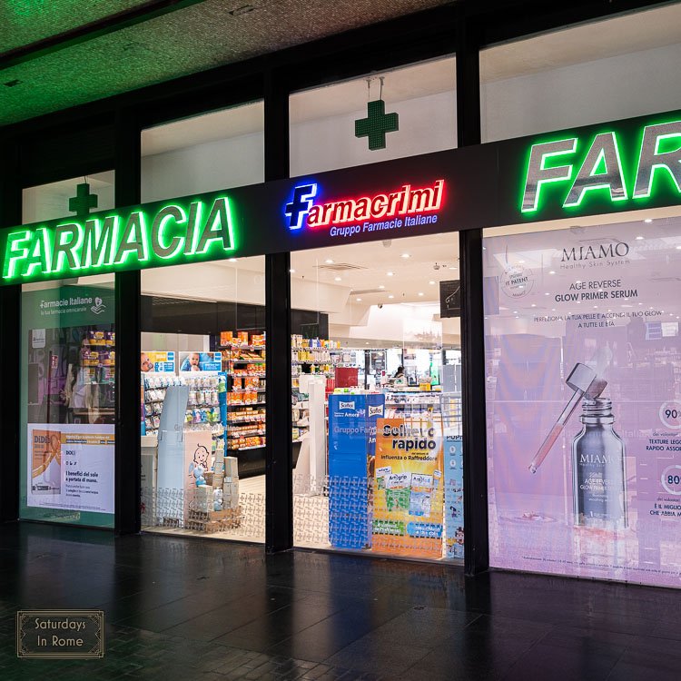 Rome’s Train Station Has Pharmacies To Keep You Healthy