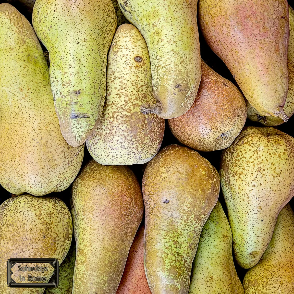 Pears In Winter In Rome