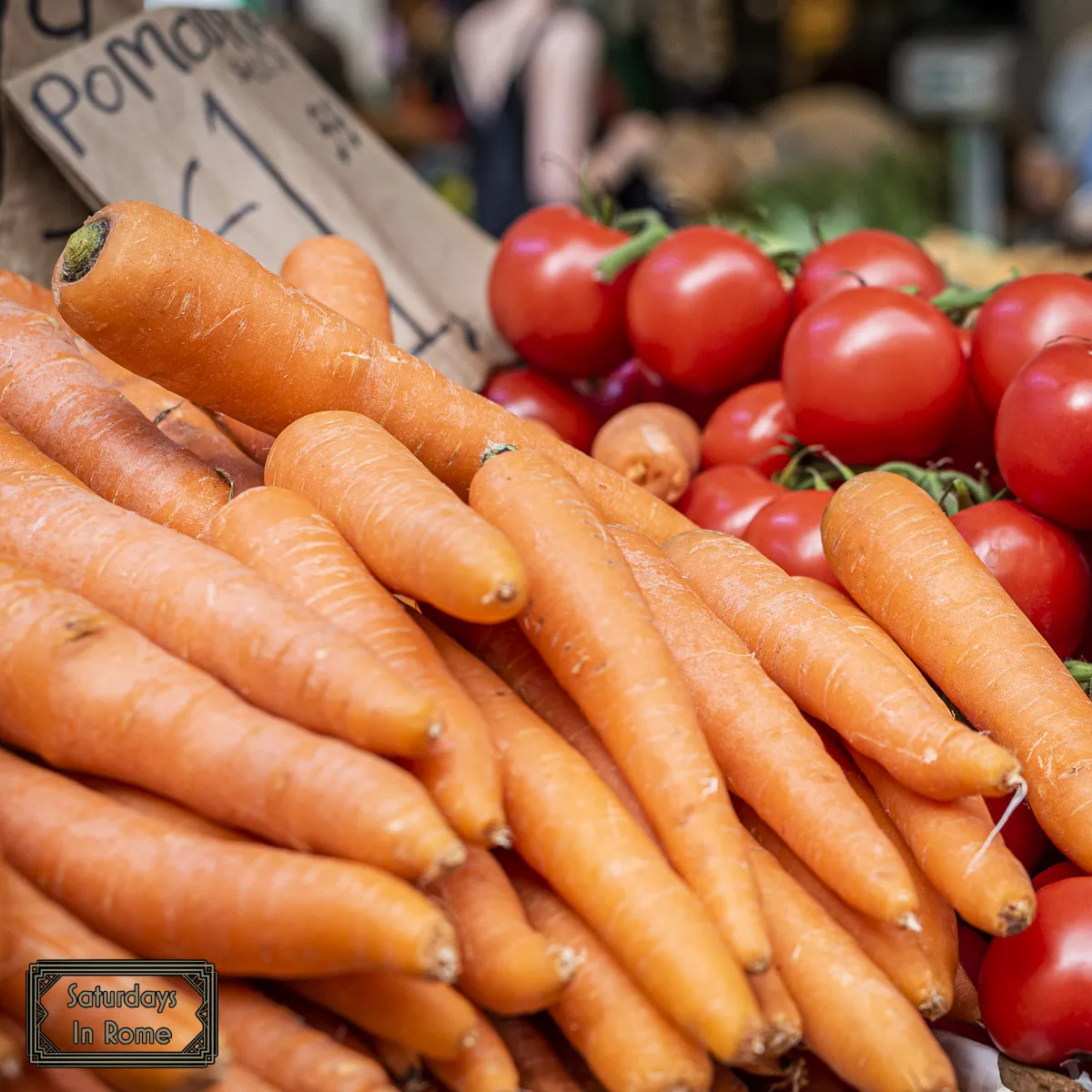 Carrots and Tomatoes In Season