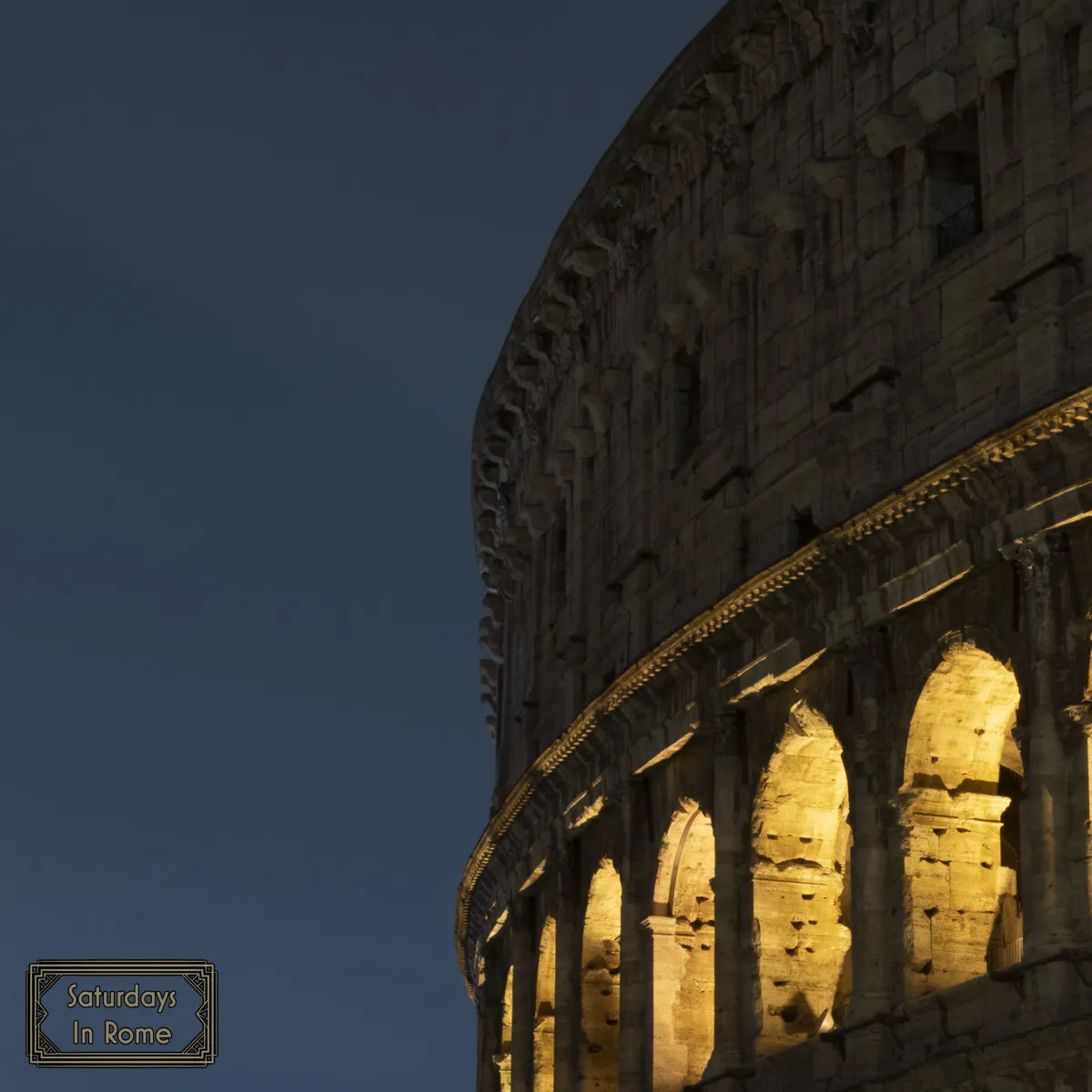 The Colosseum At Night And Has No Roof Today