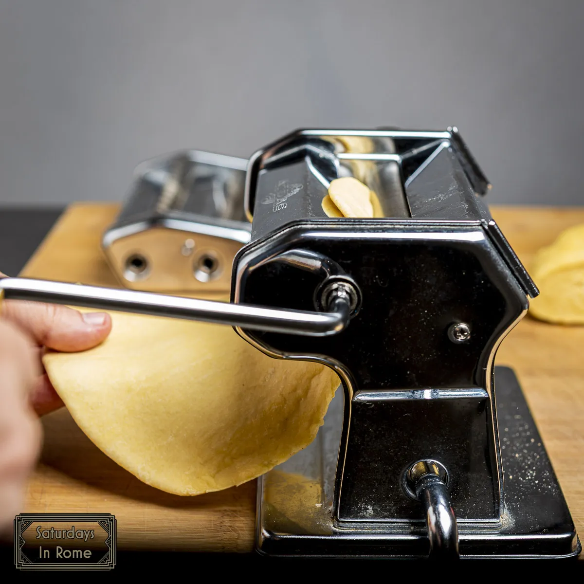 Best Pasta Maker - Rolling Dough