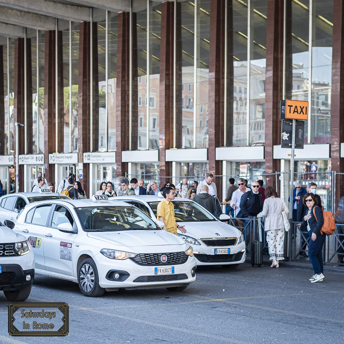 Taxi In Rome - Termini Station