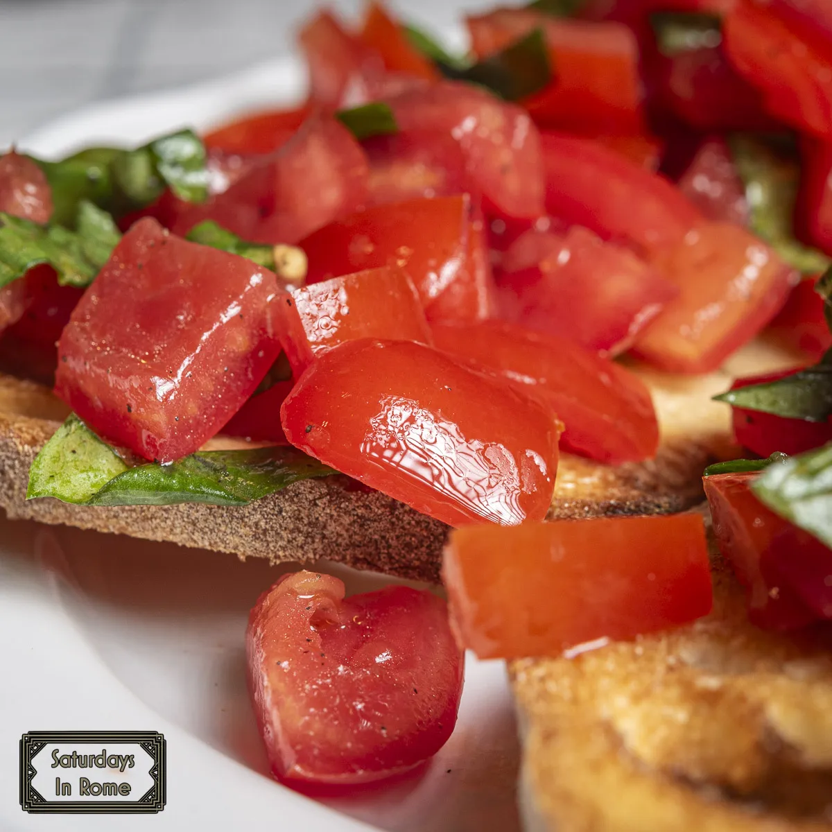 Messy Bruschetta