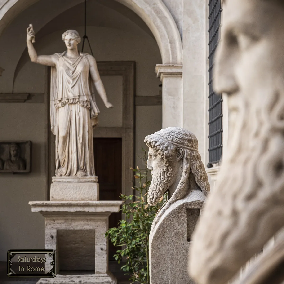 Palazzo Altemps Museum - Courtyar Sculptures