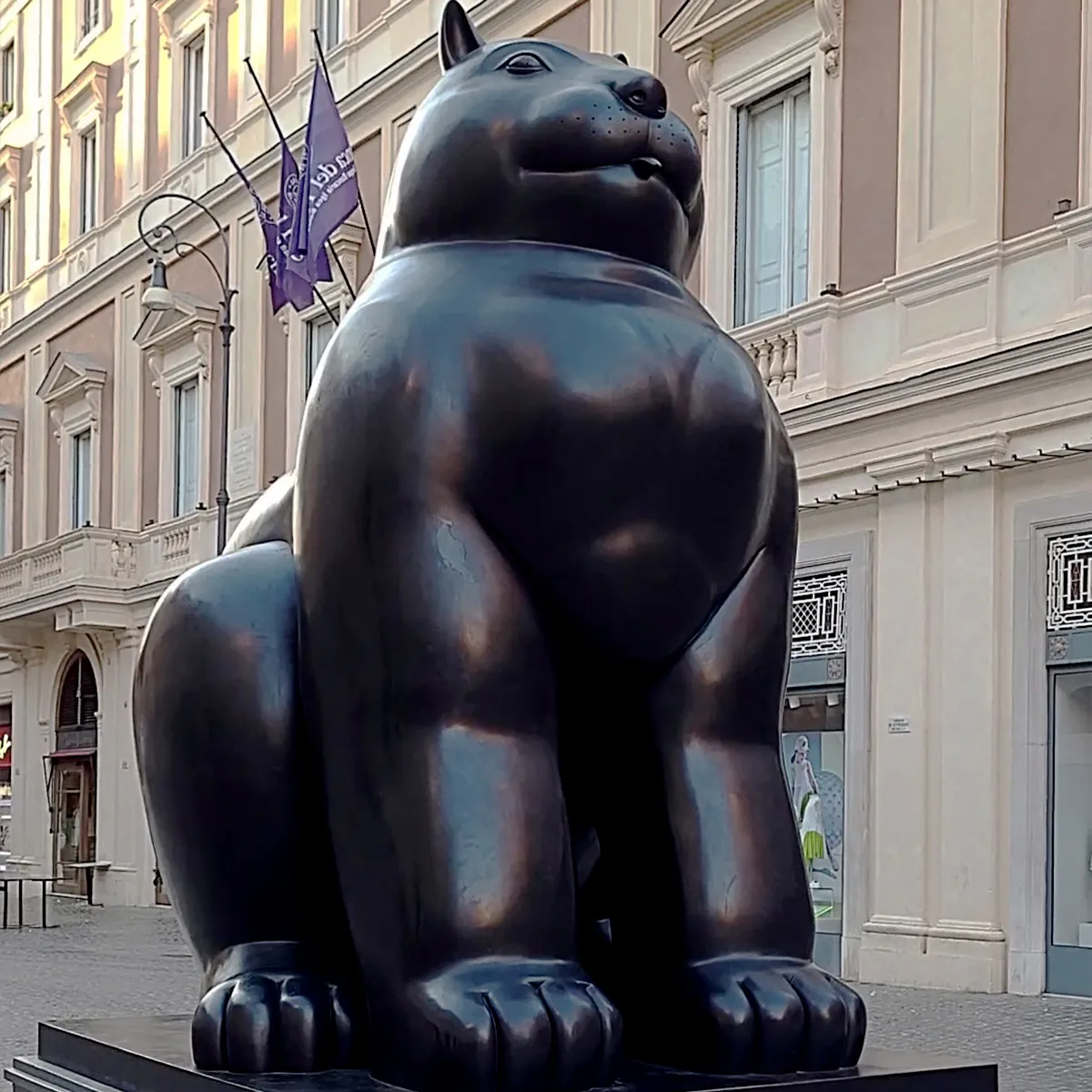 Rome In January - Botero Art Exhibit