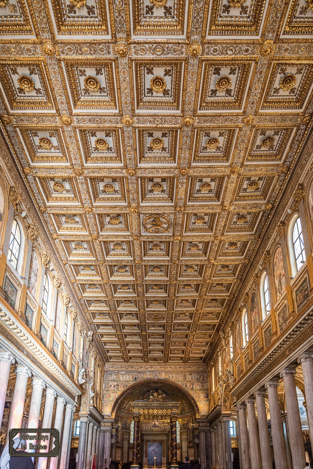 Basilica of Saint Mary Major - Coffered Ceiling