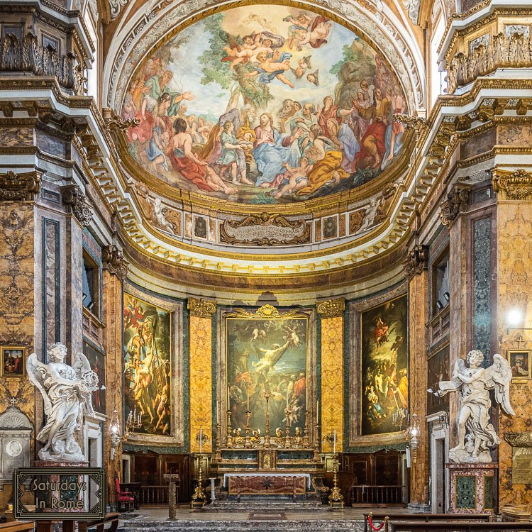Bernini's Angels - Church Altar
