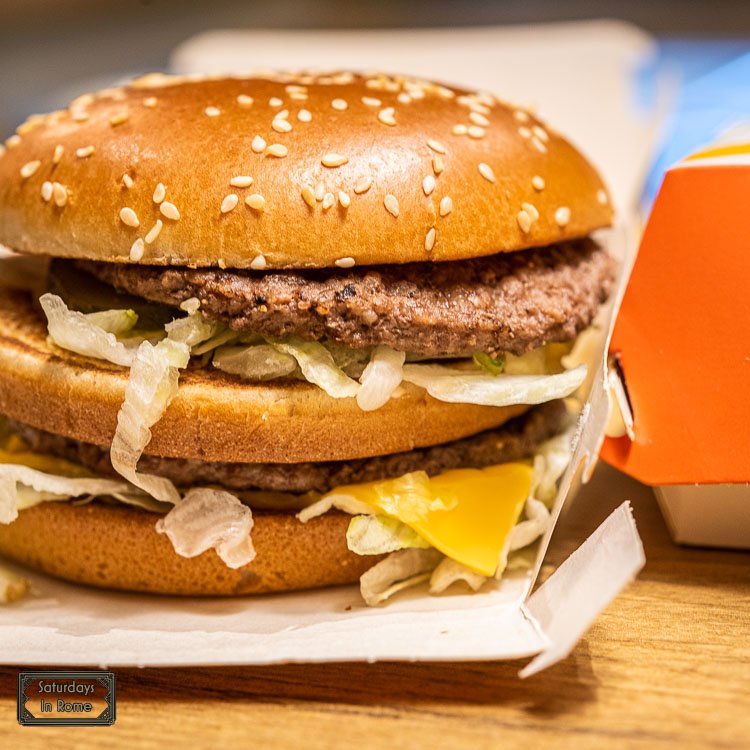 Best Burger in Rome - Big Mac