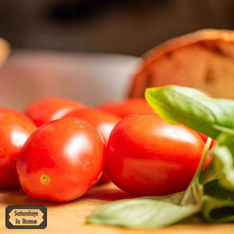 bruschetta with fresh tomatoes - Ripe