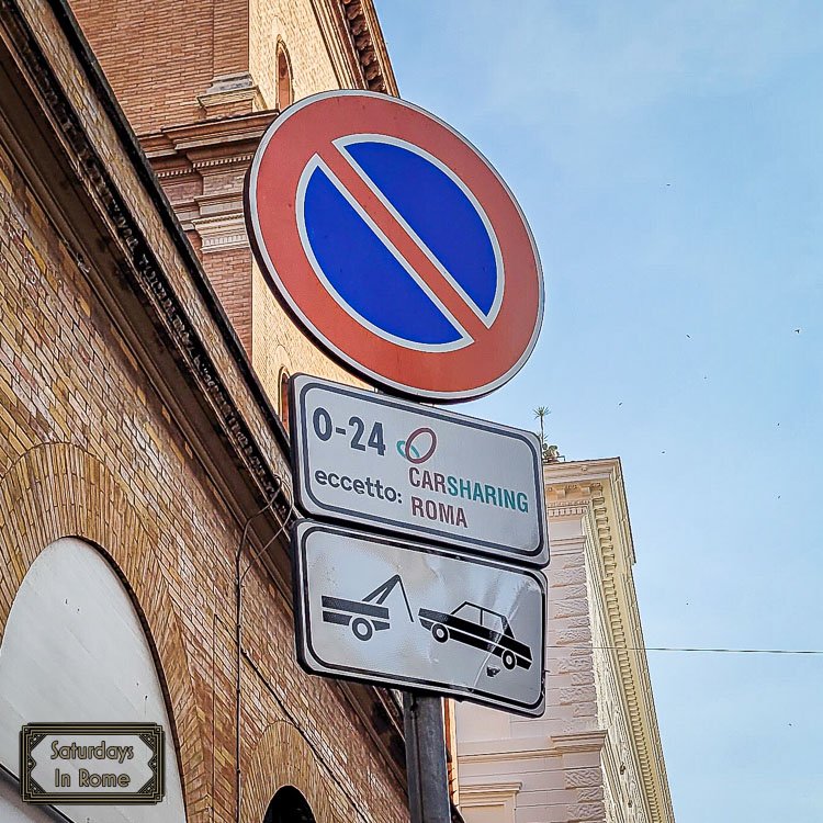 Car Sharing in Rome - Reserved Parking Spaces