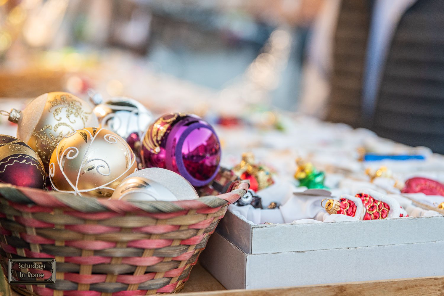 Christmas Market In Piazza Navona - Xmas Decorations