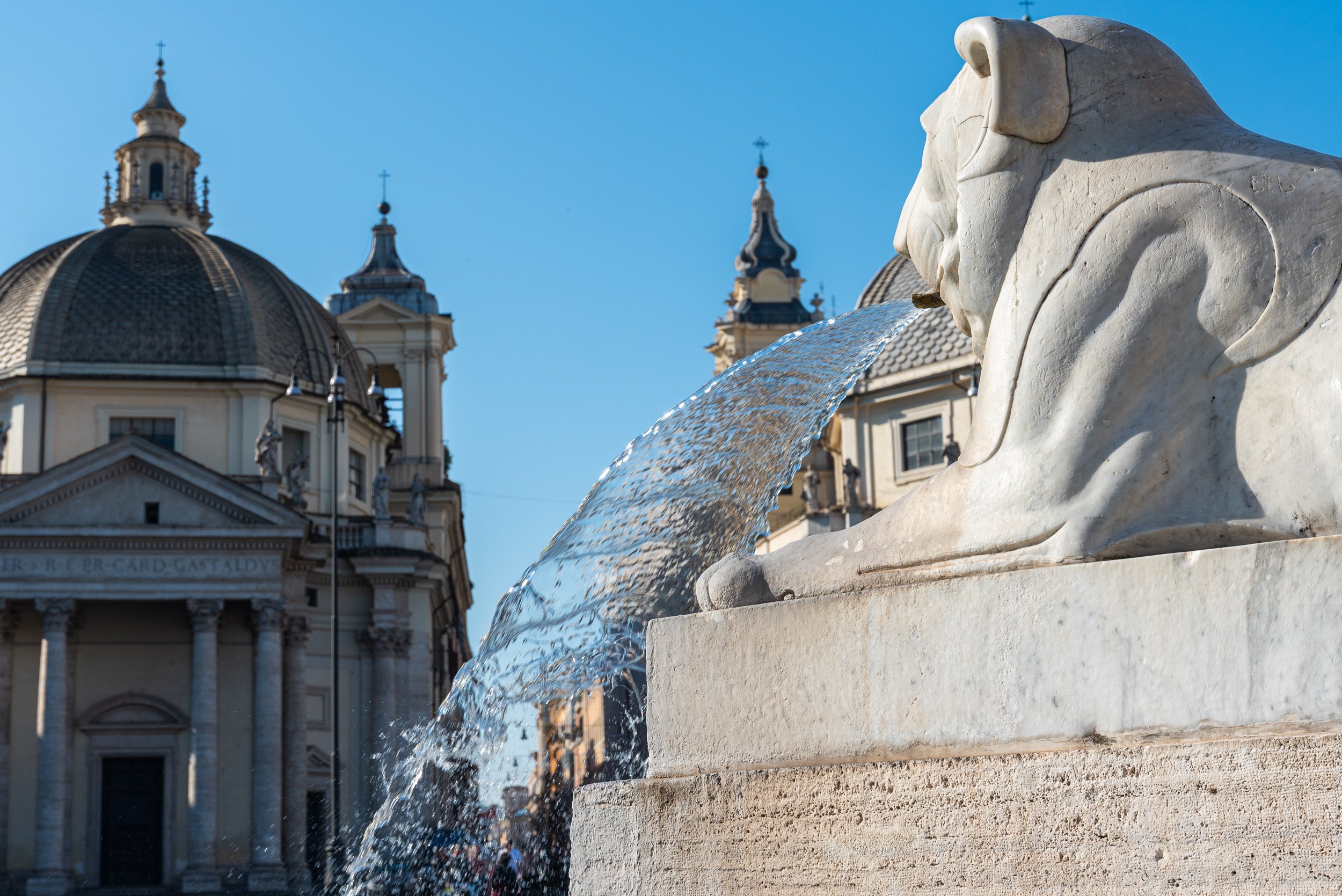 Drinking Fountains In Rome - Lion's Mouth