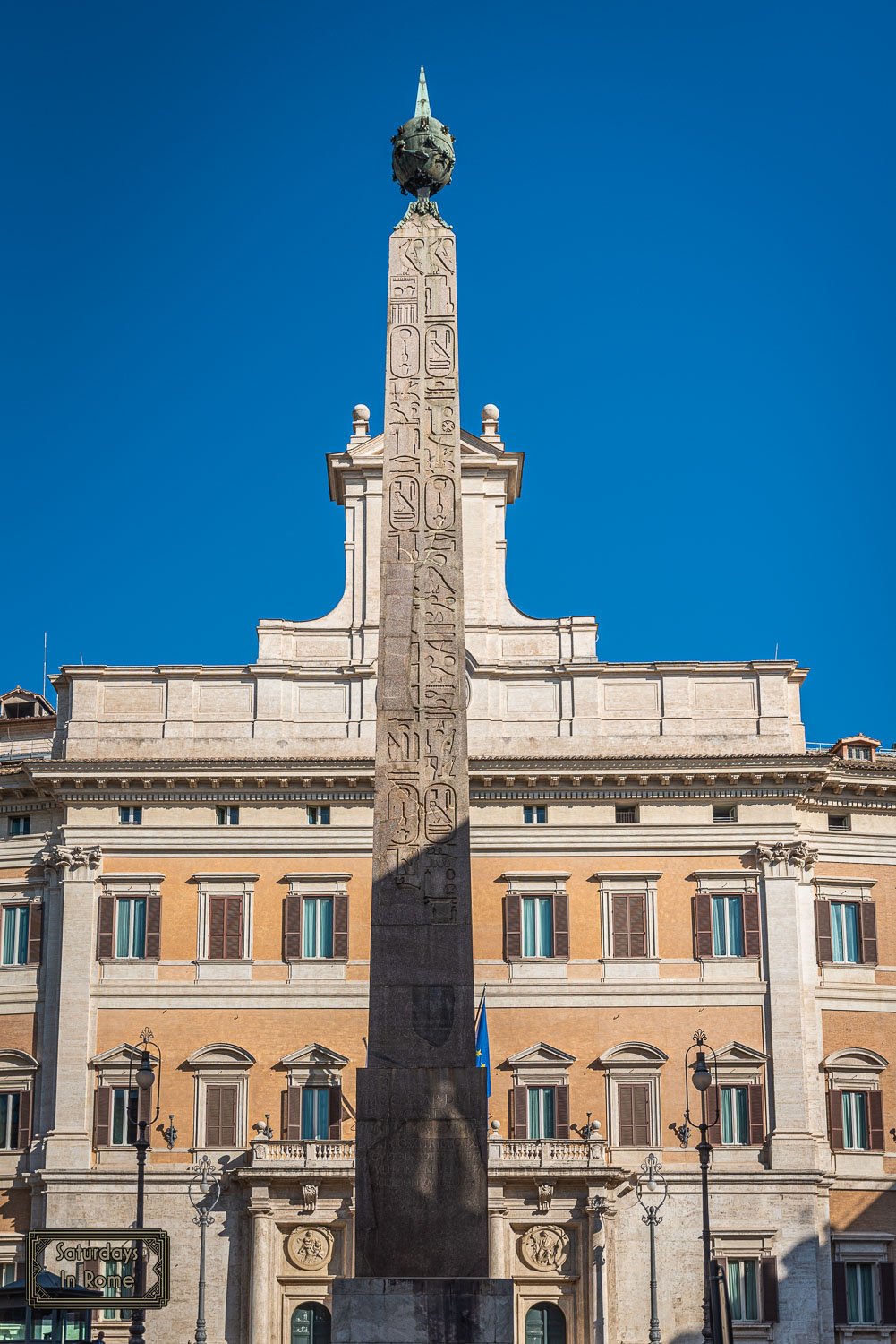 egyptian obelisks in rome - The Obelisk of Montecitorio