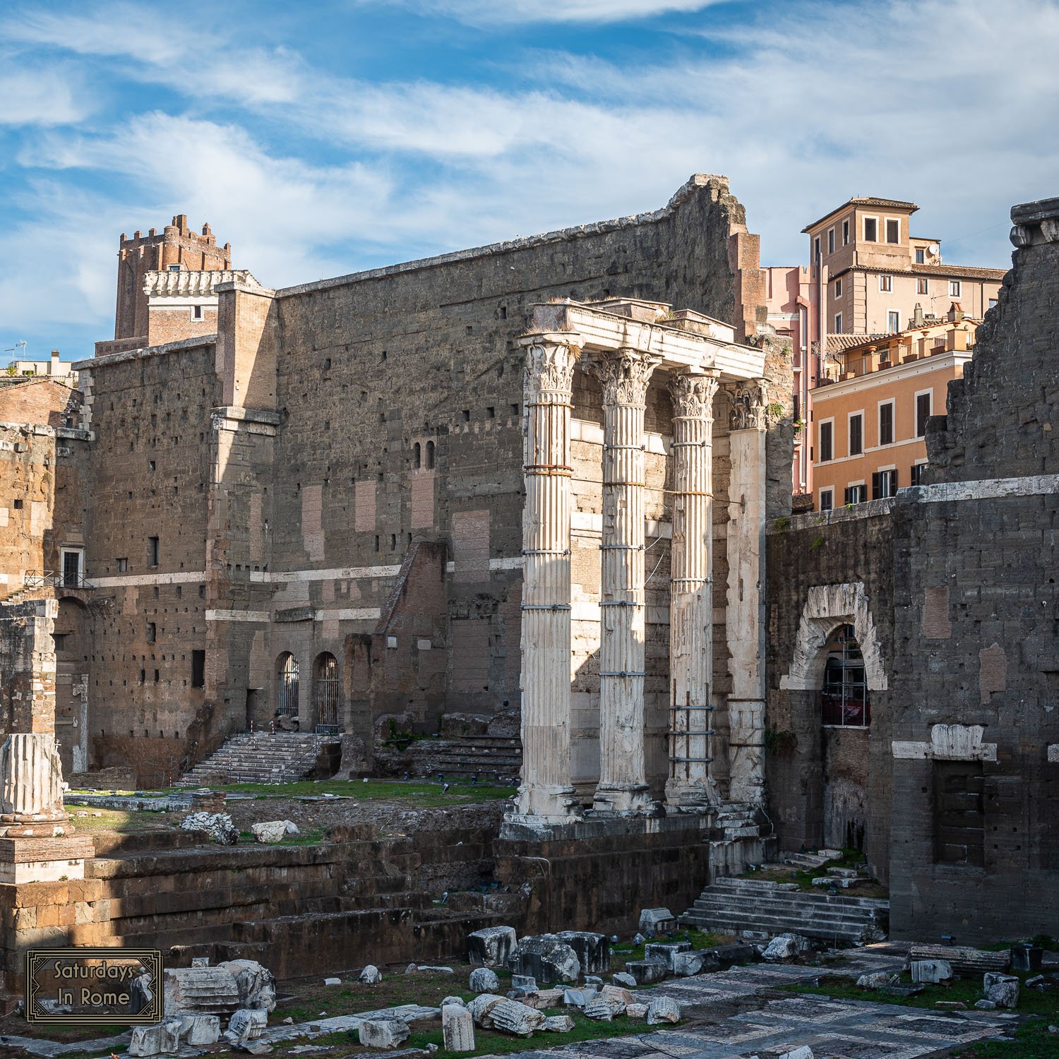 Forum Of Augustus - During The Day