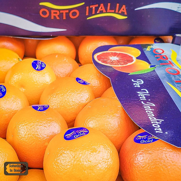 fruits and vegetables in season in Rome - Oranges