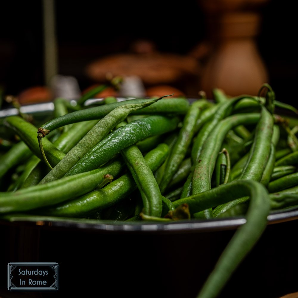 green bean frittata - Seasonal