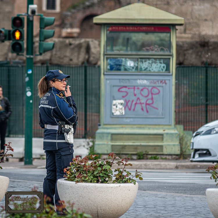 Is Rome Safe - Police Presence
