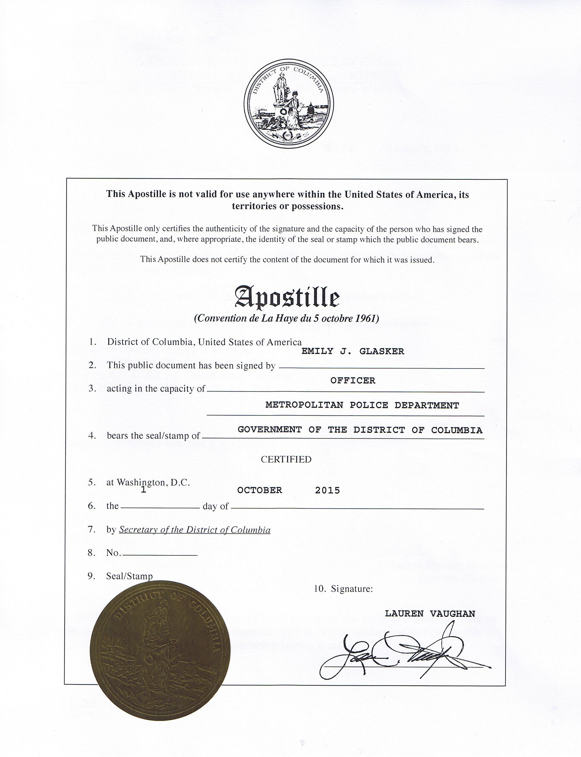 Italian Citizenship By Descent - Apostille Certification