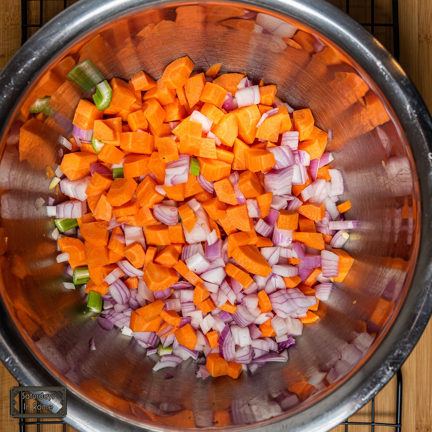 Italian Lentil Soup Recipe - Carrots, Onions and Celery