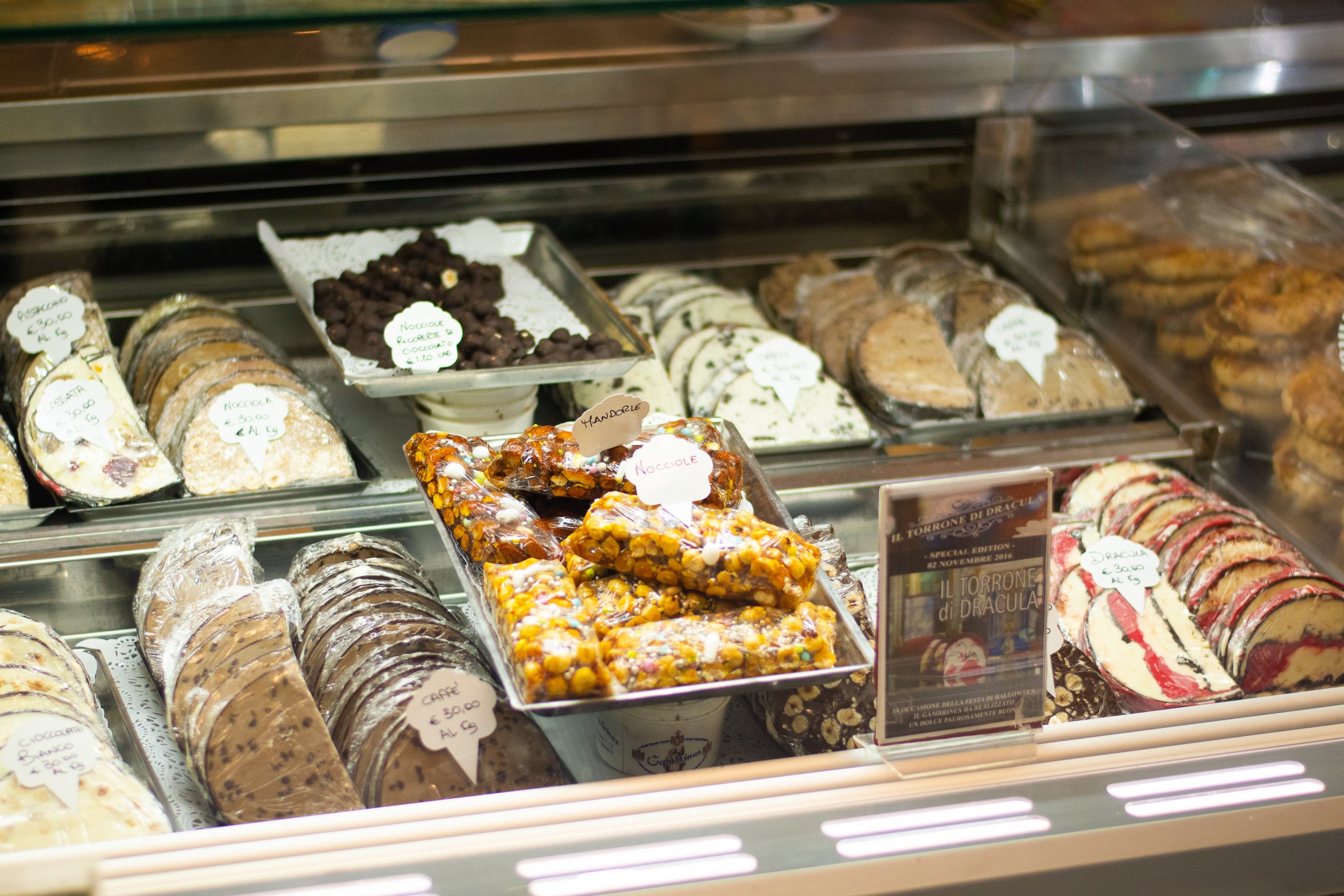 coffee bars in italy - Sweets and Savories