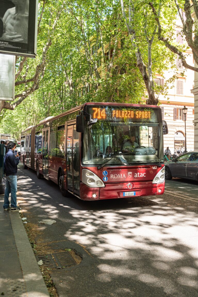 The Rome City Bus Is Easy And Convenient For Getting Around