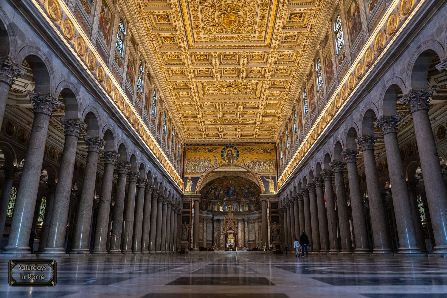 Papal Basilica of St. Paul Outside The Walls - Nave