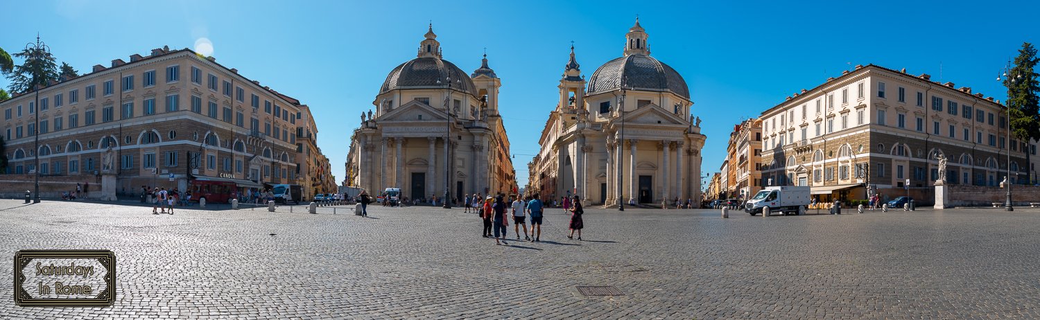 Piazza del Popolo Rome - The Trident
