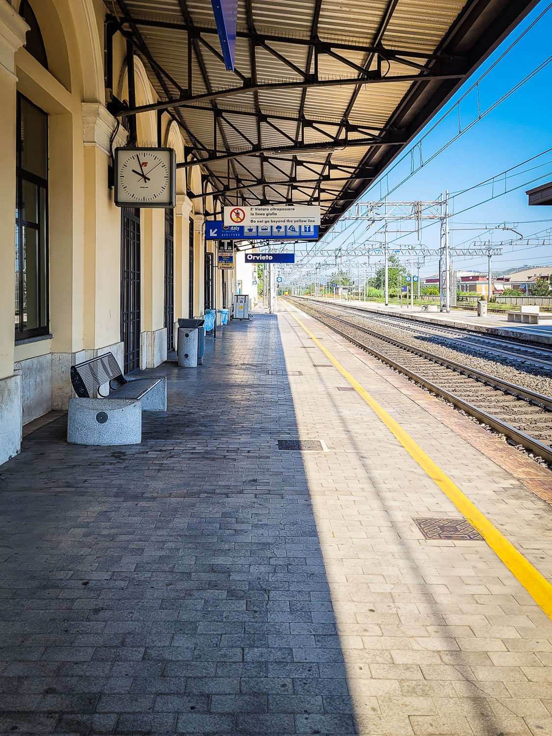 Rome to Orvieto day trip - Train Station
