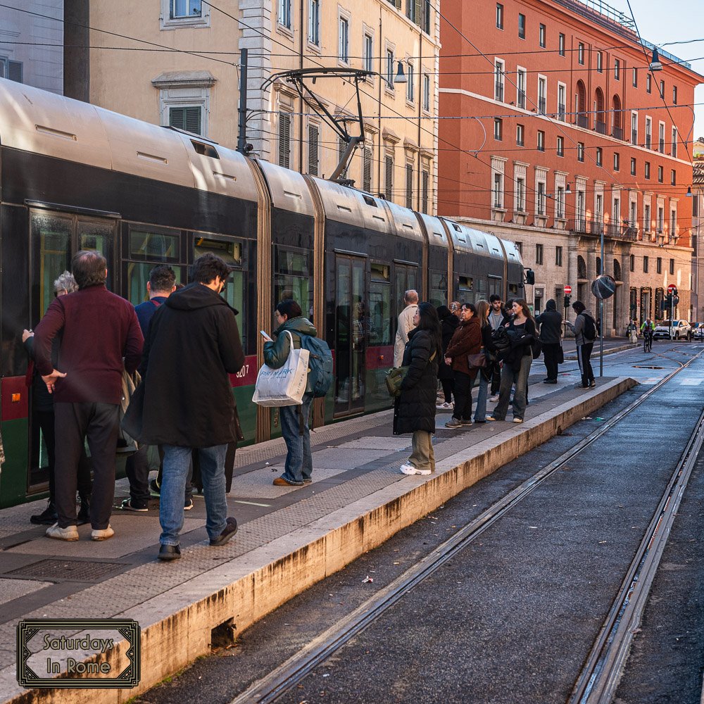 Rome Tram - Raised Platform