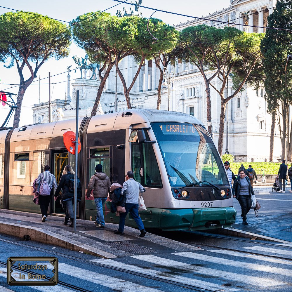 Rome Tram - Piazza Venezia